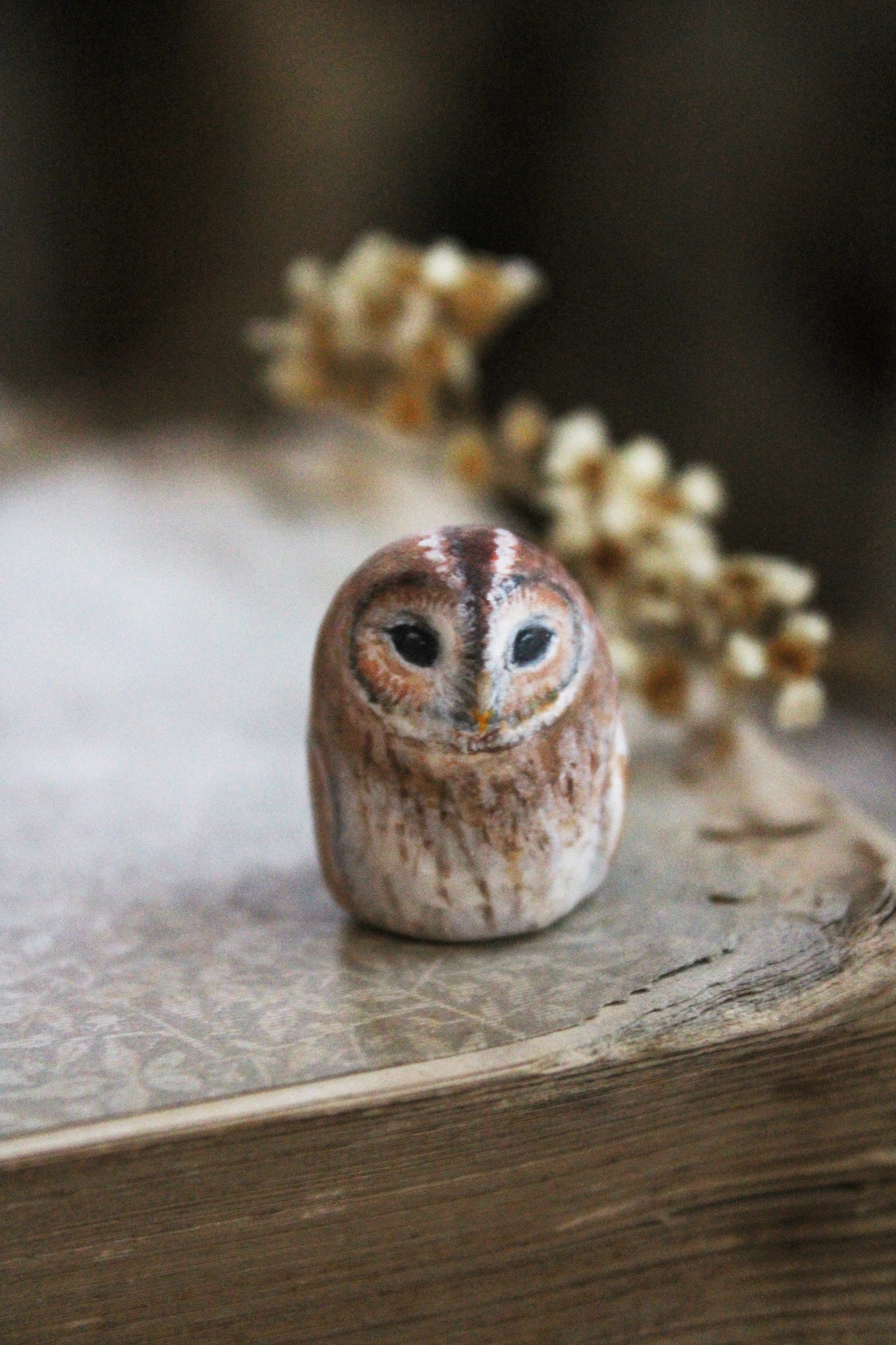 Tawny Owl Totem | Figurine