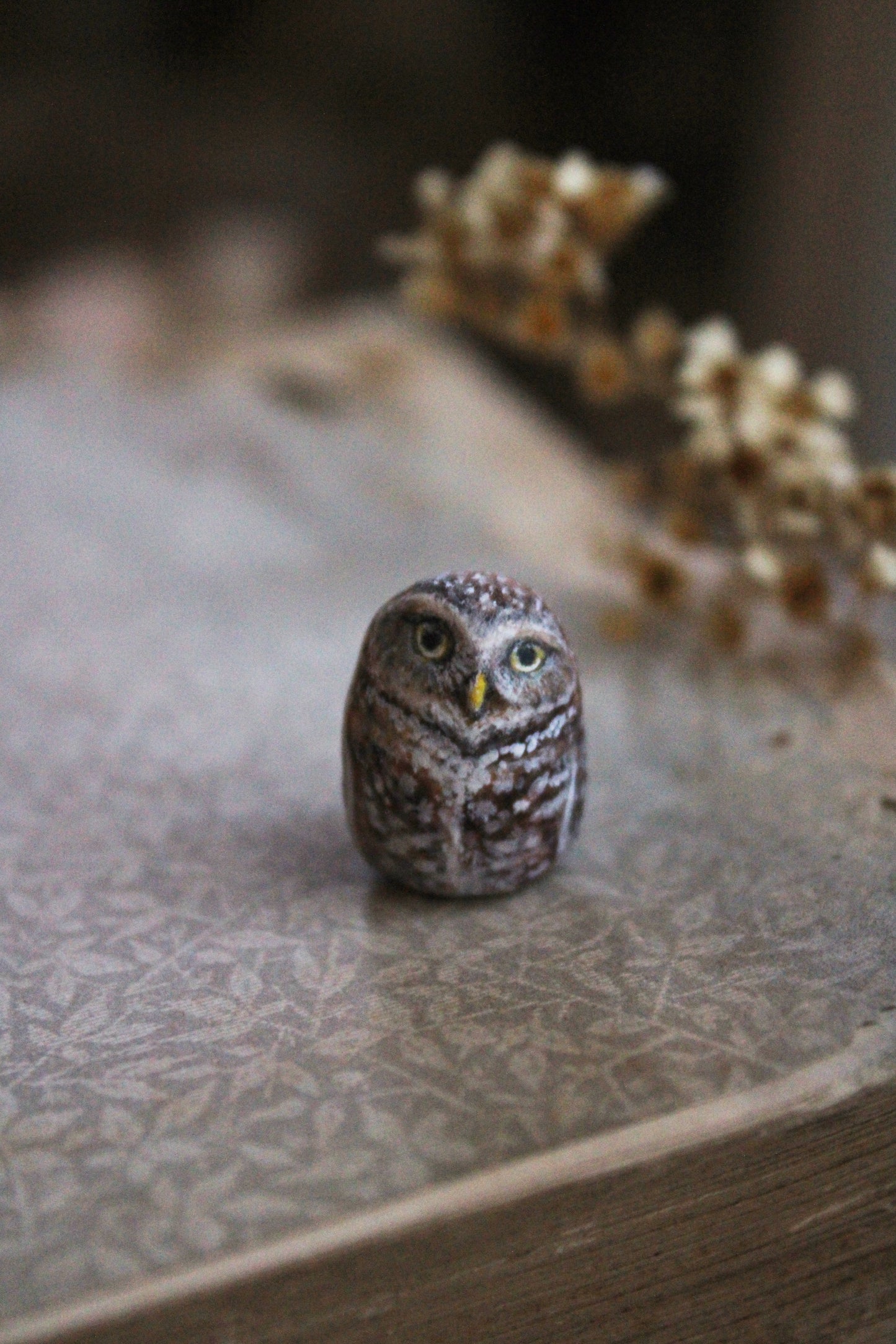 Burrowing Owl Totem | Figurine