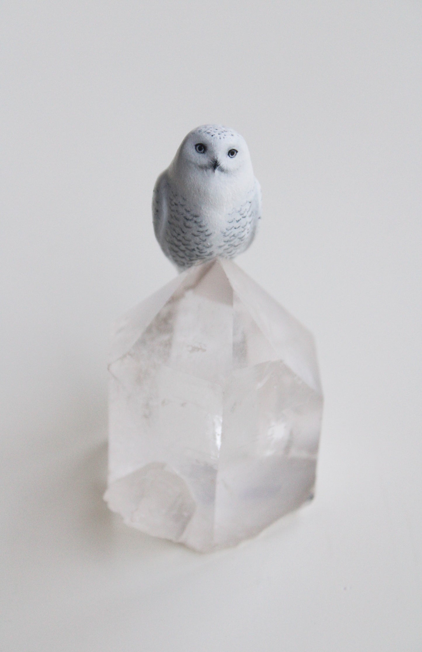 Snowy Owl | Crystal Sculpture