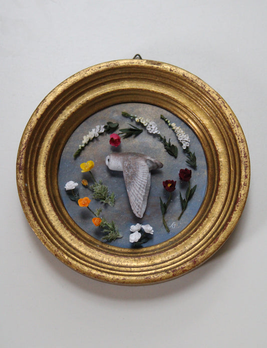 Dawn in the Garden | Plaque Sculpture