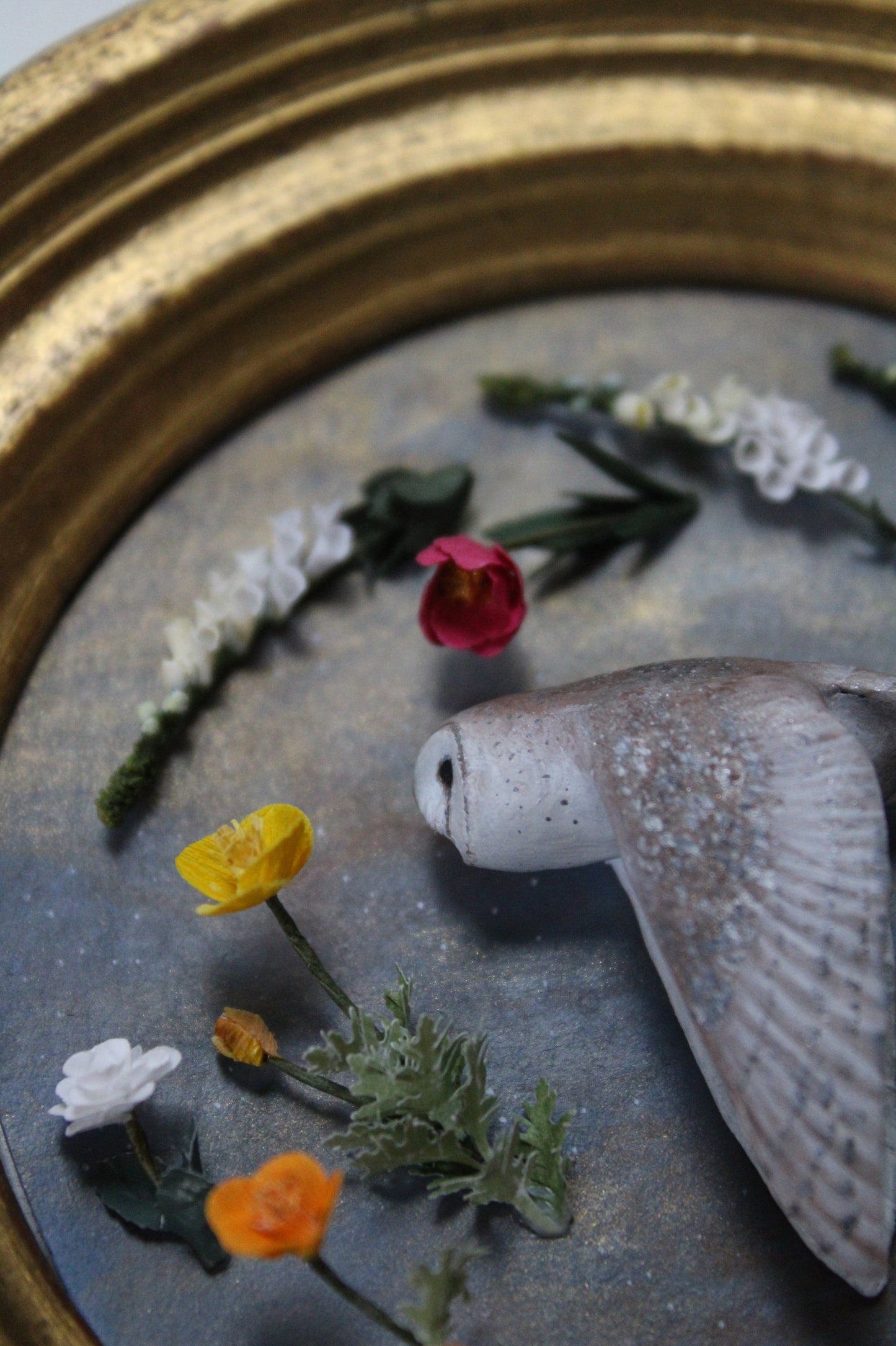 Dawn in the Garden | Plaque Sculpture