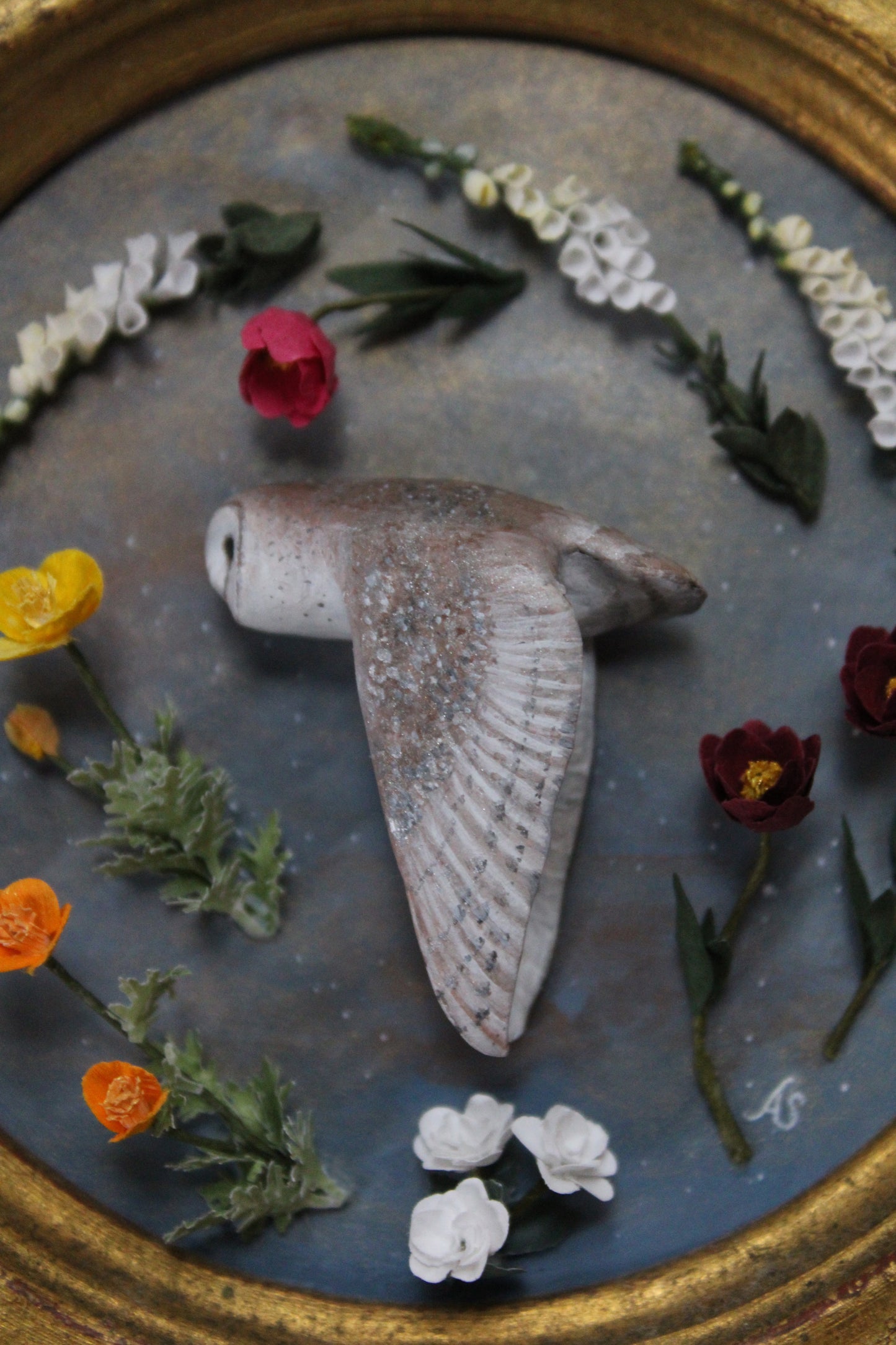 Dawn in the Garden | Plaque Sculpture