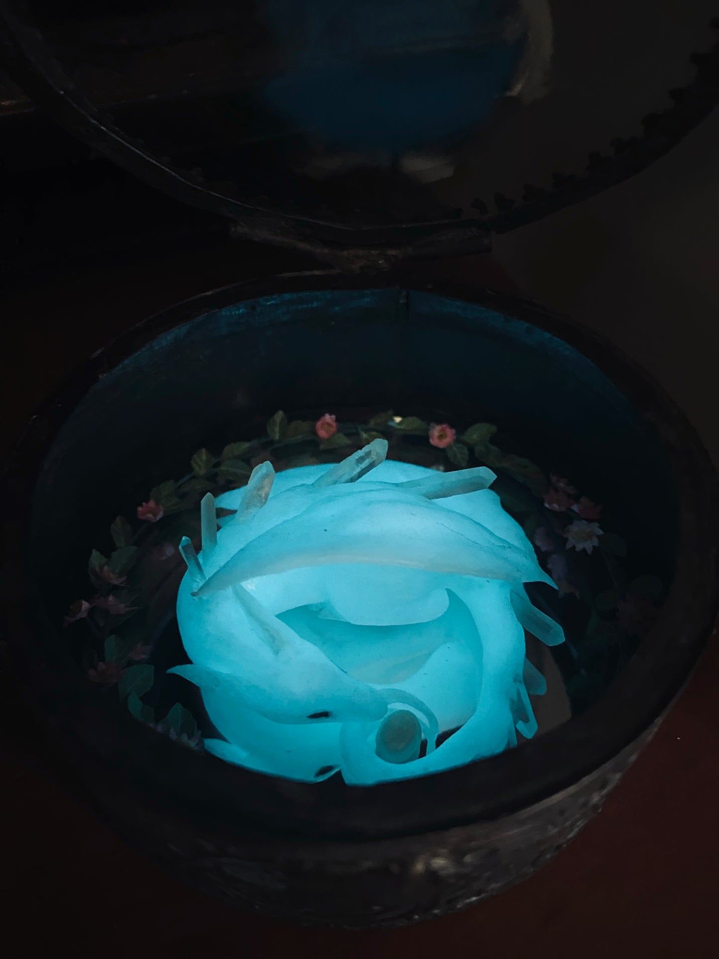 A Dragon’s Nest | Glass Shadowbox Sculpture