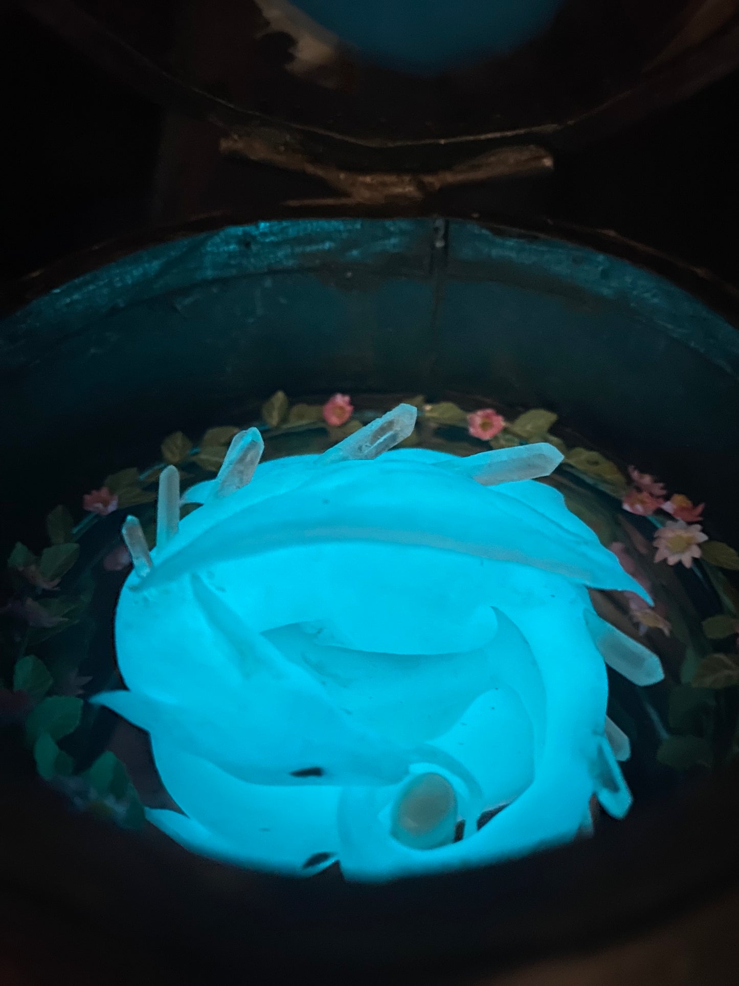 A Dragon’s Nest | Glass Shadowbox Sculpture
