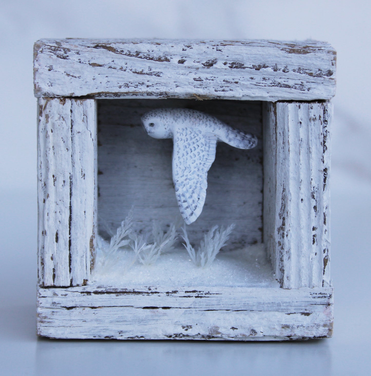 The Stillness of Winter Before Spring VI | Wooden Shadowbox