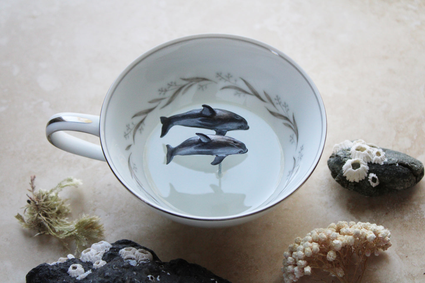 A Quiet Song from the Sea | Teacup Sculpture