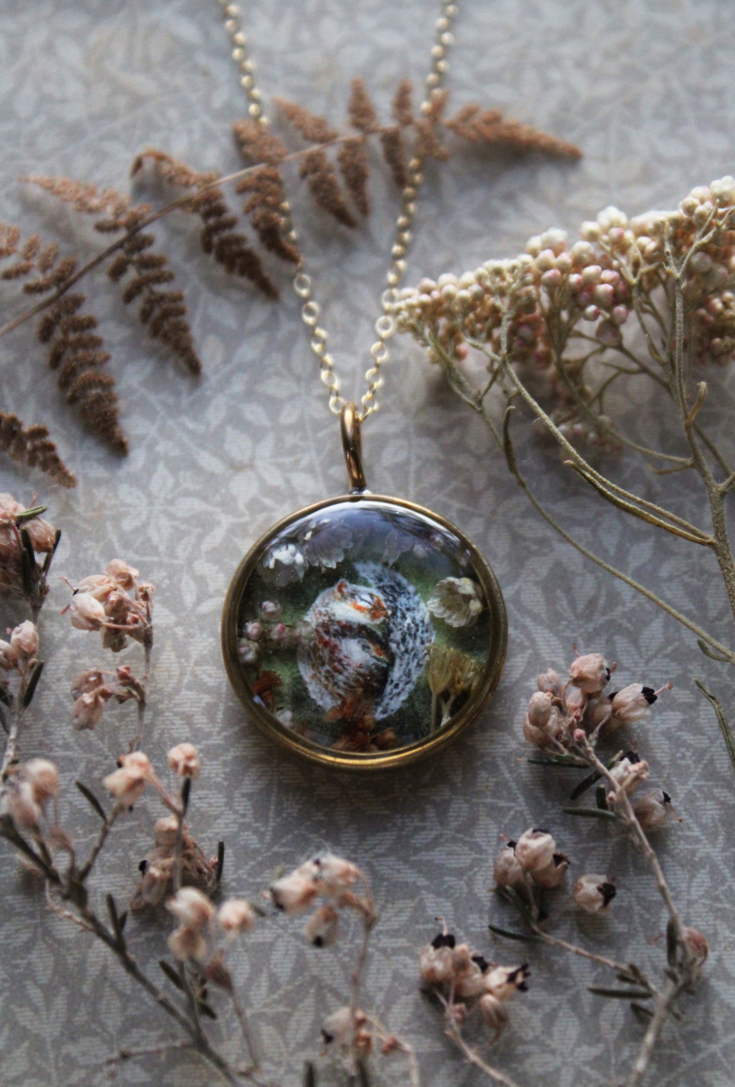 Meadow Squirrel Necklace