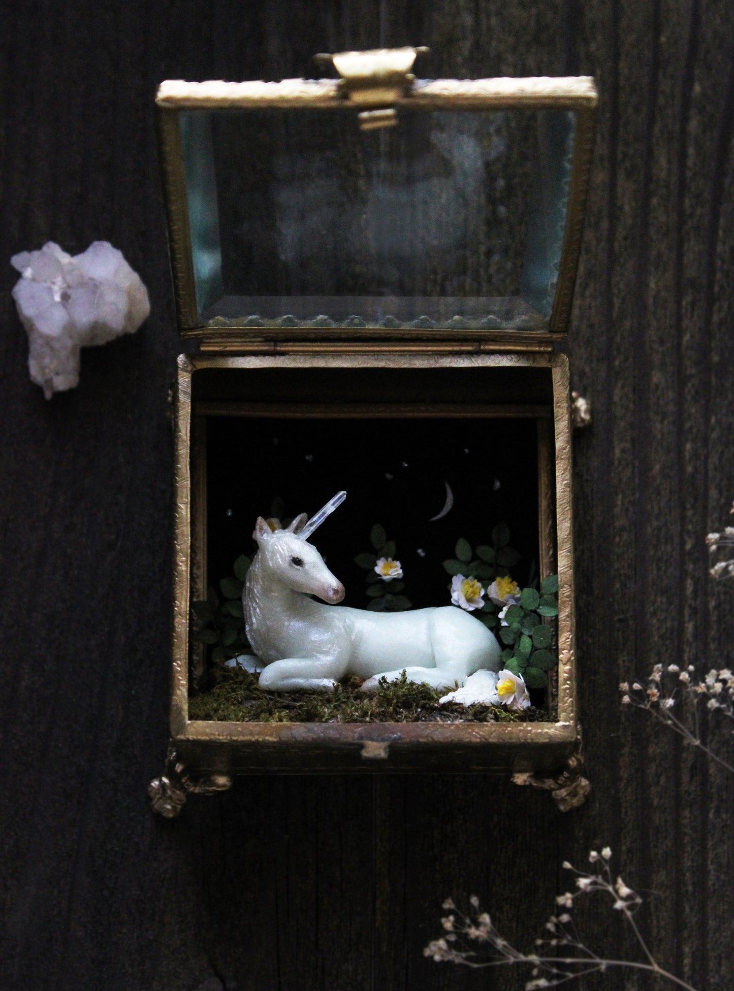 Made of Starlight | Glass Shadowbox Sculpture