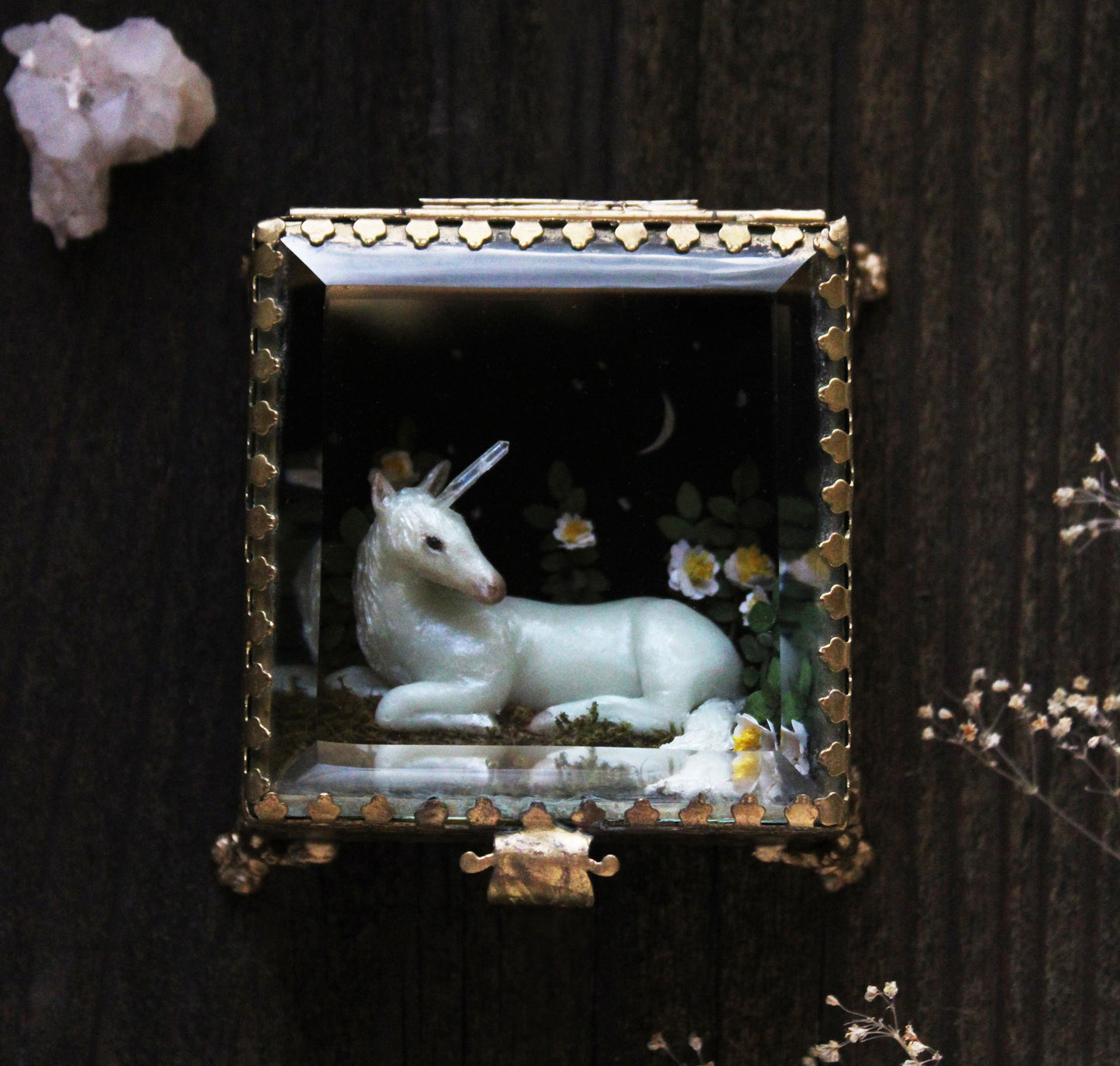Made of Starlight | Glass Shadowbox Sculpture