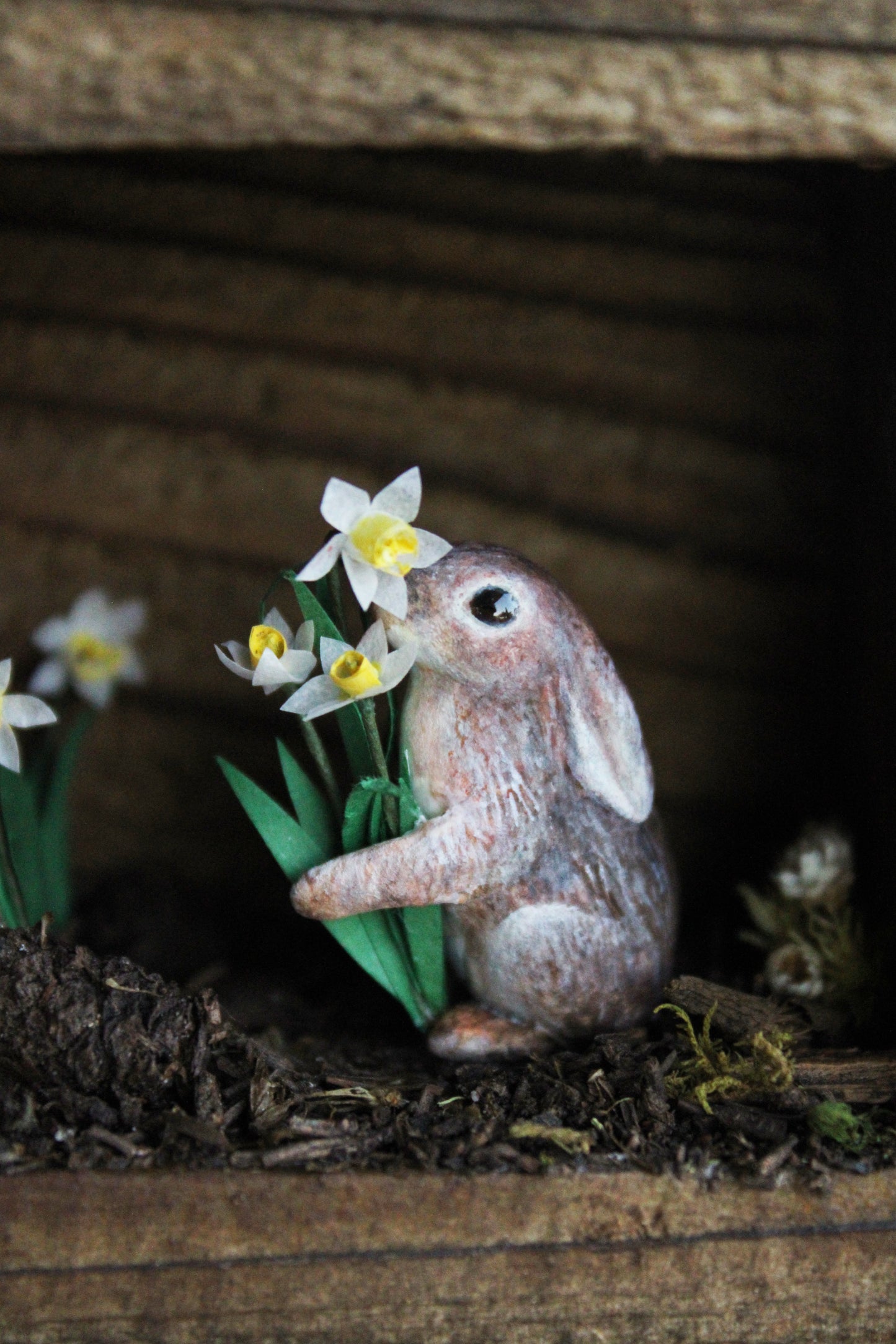 Spring's Treasures | Wooden Shadowbox