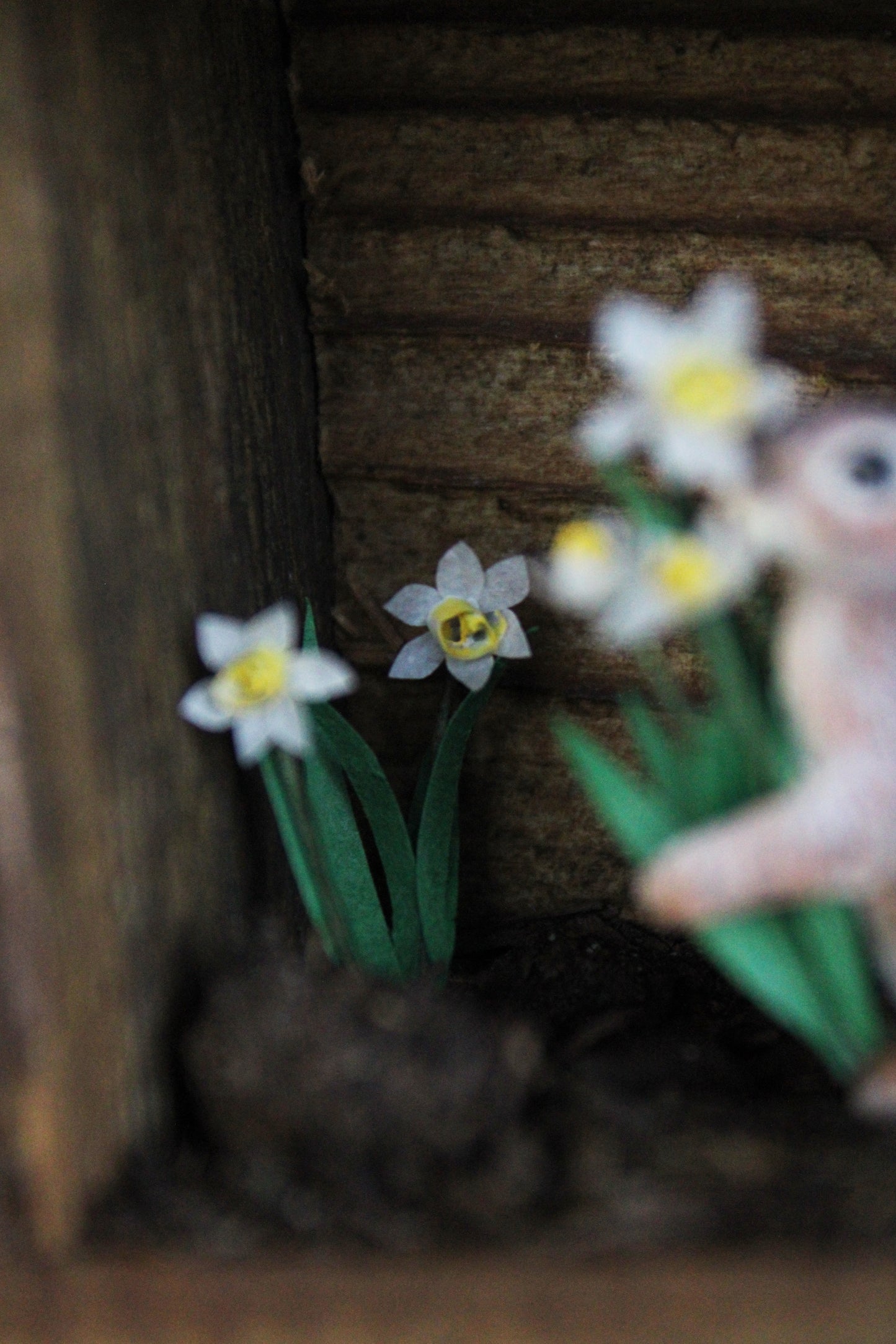 Spring's Treasures | Wooden Shadowbox