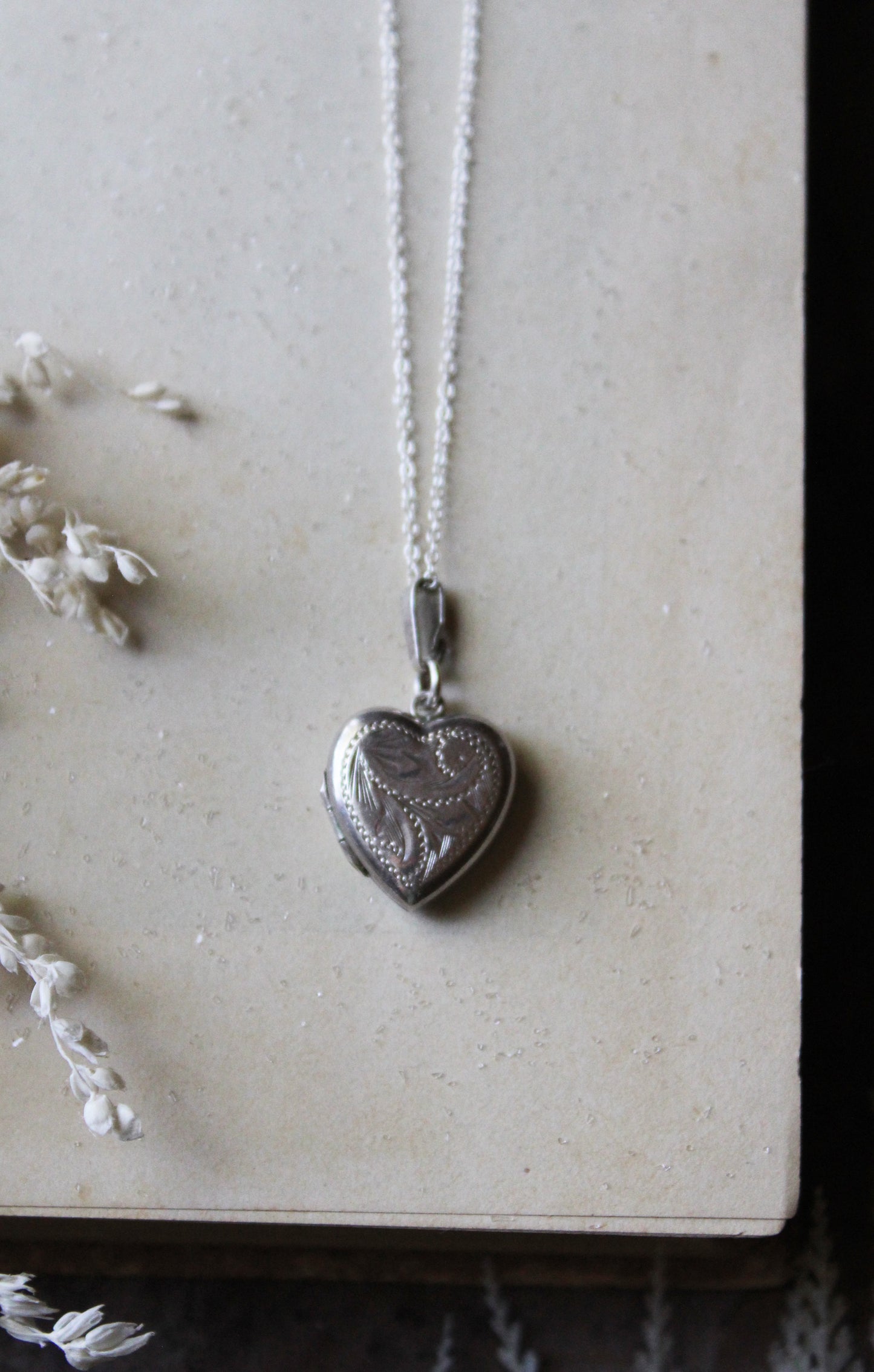 Barn Owl & Snowdrops V | Vintage Locket
