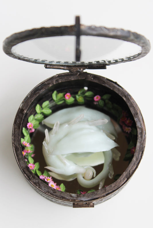 A Dragon’s Nest | Glass Shadowbox Sculpture