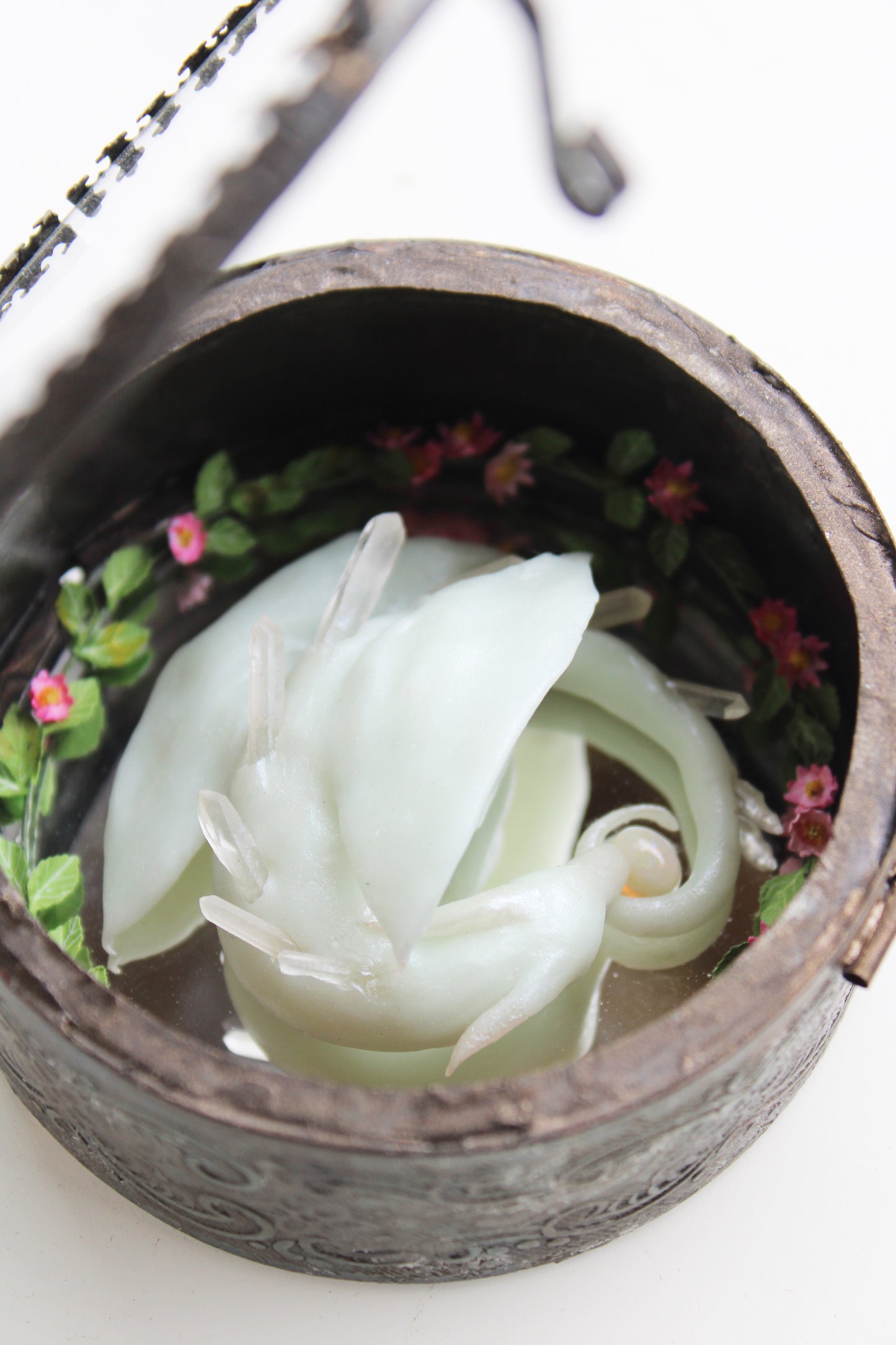 A Dragon’s Nest | Glass Shadowbox Sculpture
