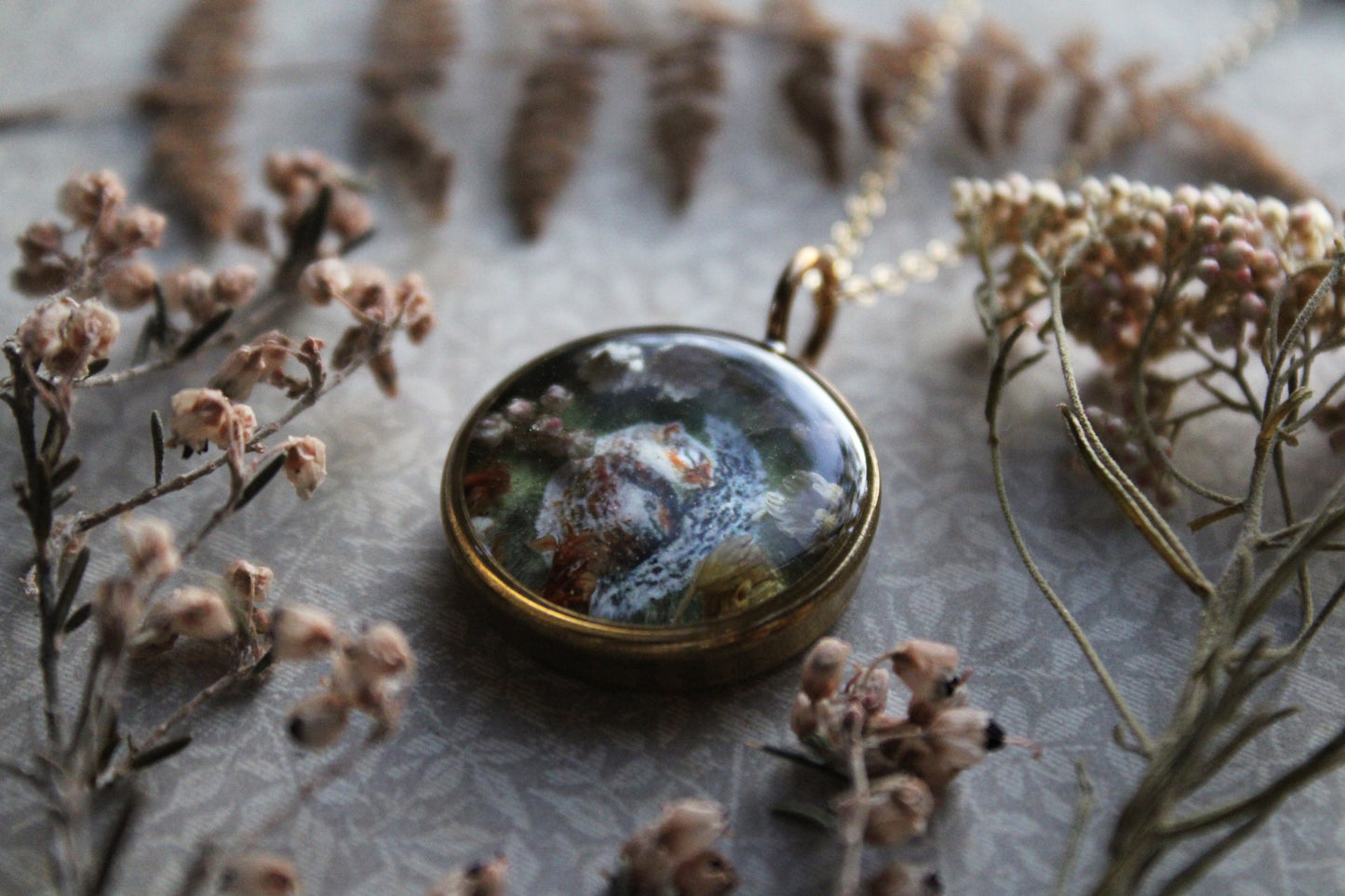 Meadow Squirrel Necklace