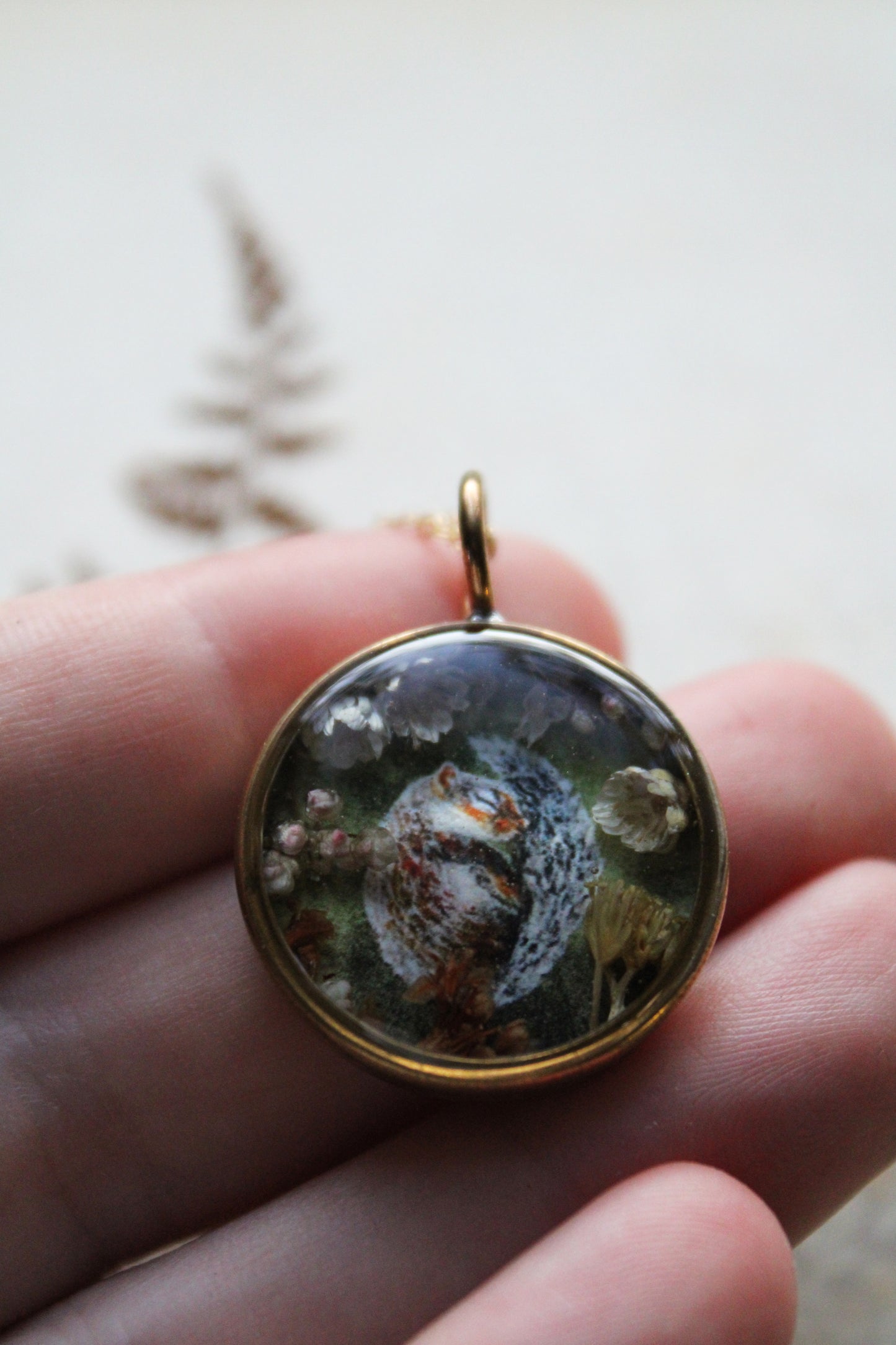 Meadow Squirrel Necklace