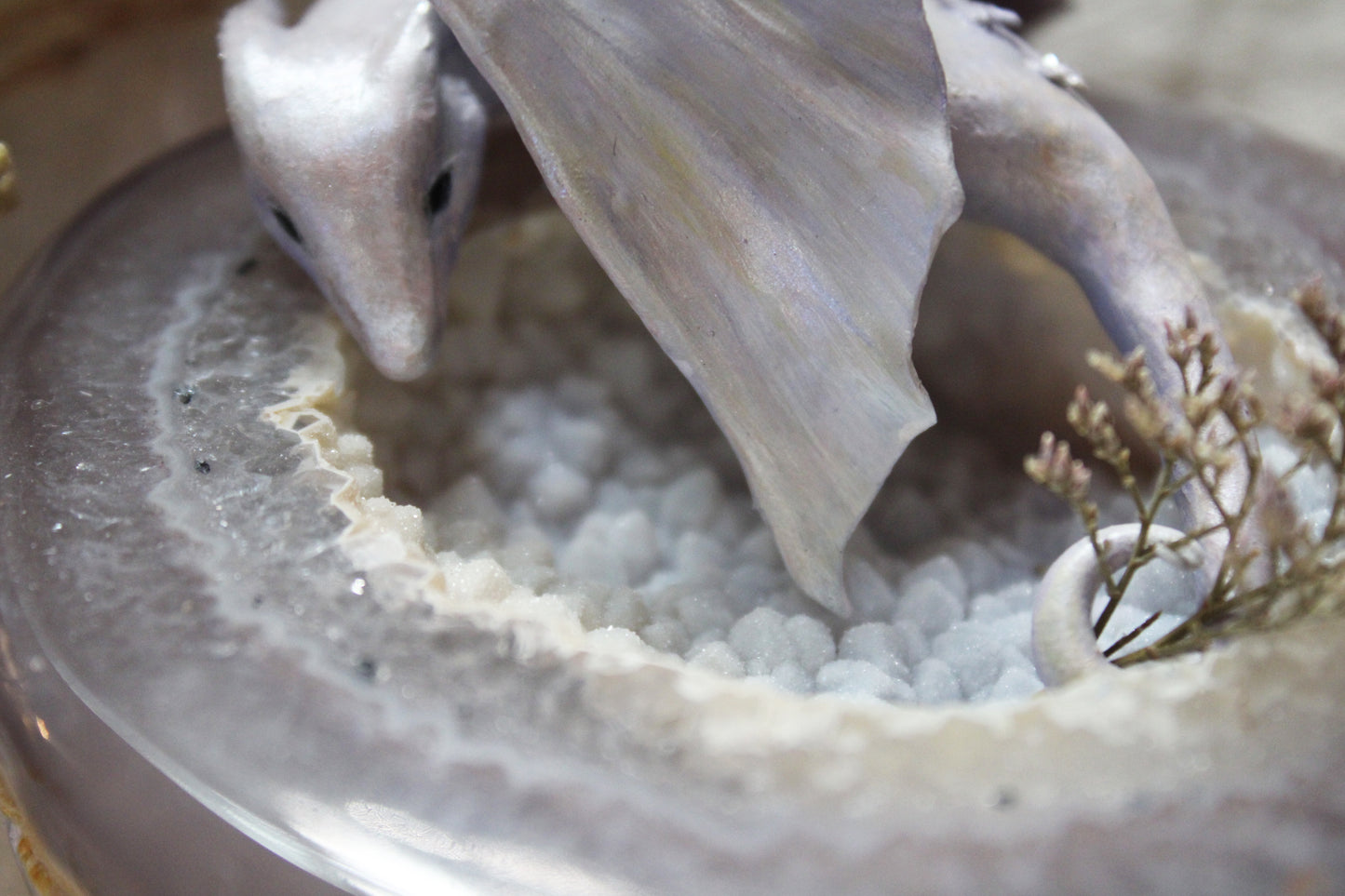 Newly Hatched | Crystal Geode Sculpture