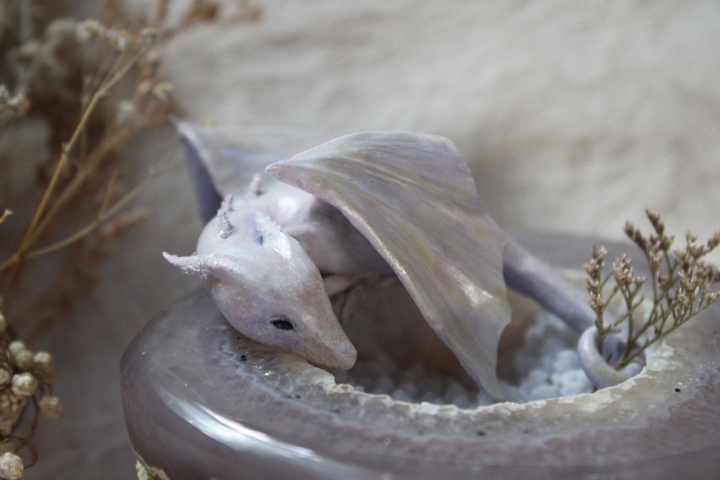 Newly Hatched | Crystal Geode Sculpture