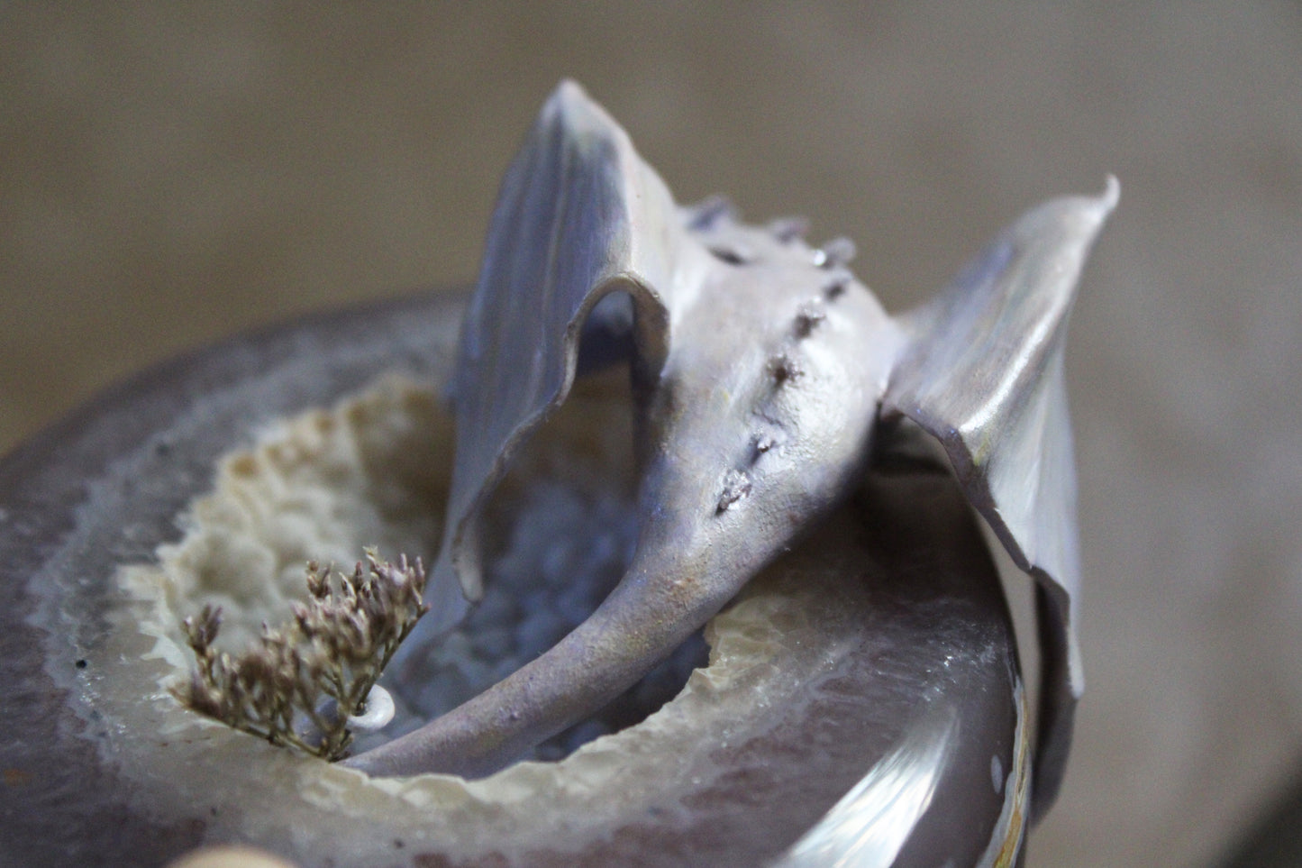 Newly Hatched | Crystal Geode Sculpture