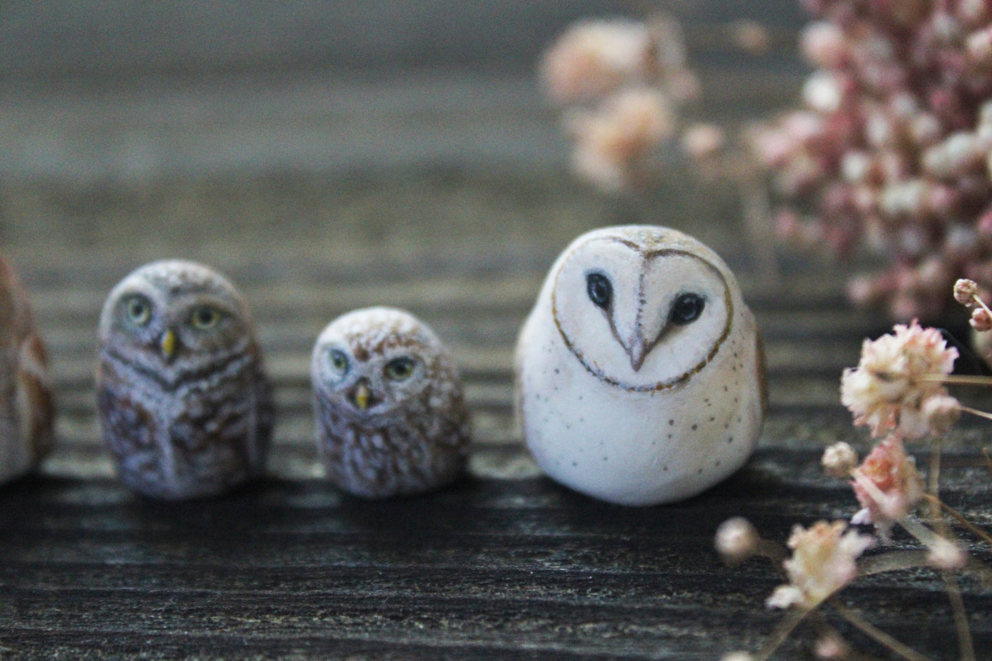 Great Horned Owl Totem | Figurine