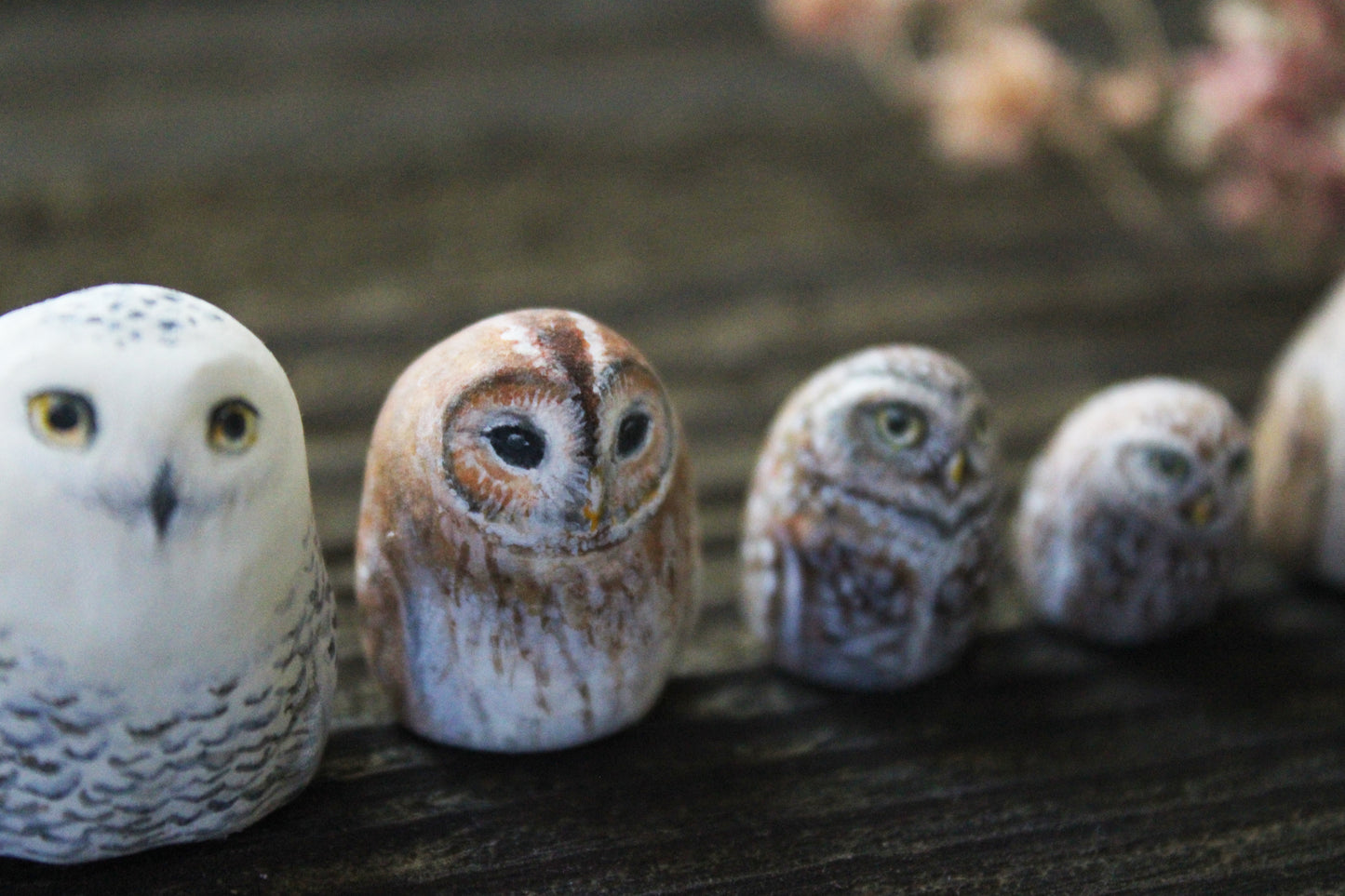 Great Horned Owl Totem | Figurine
