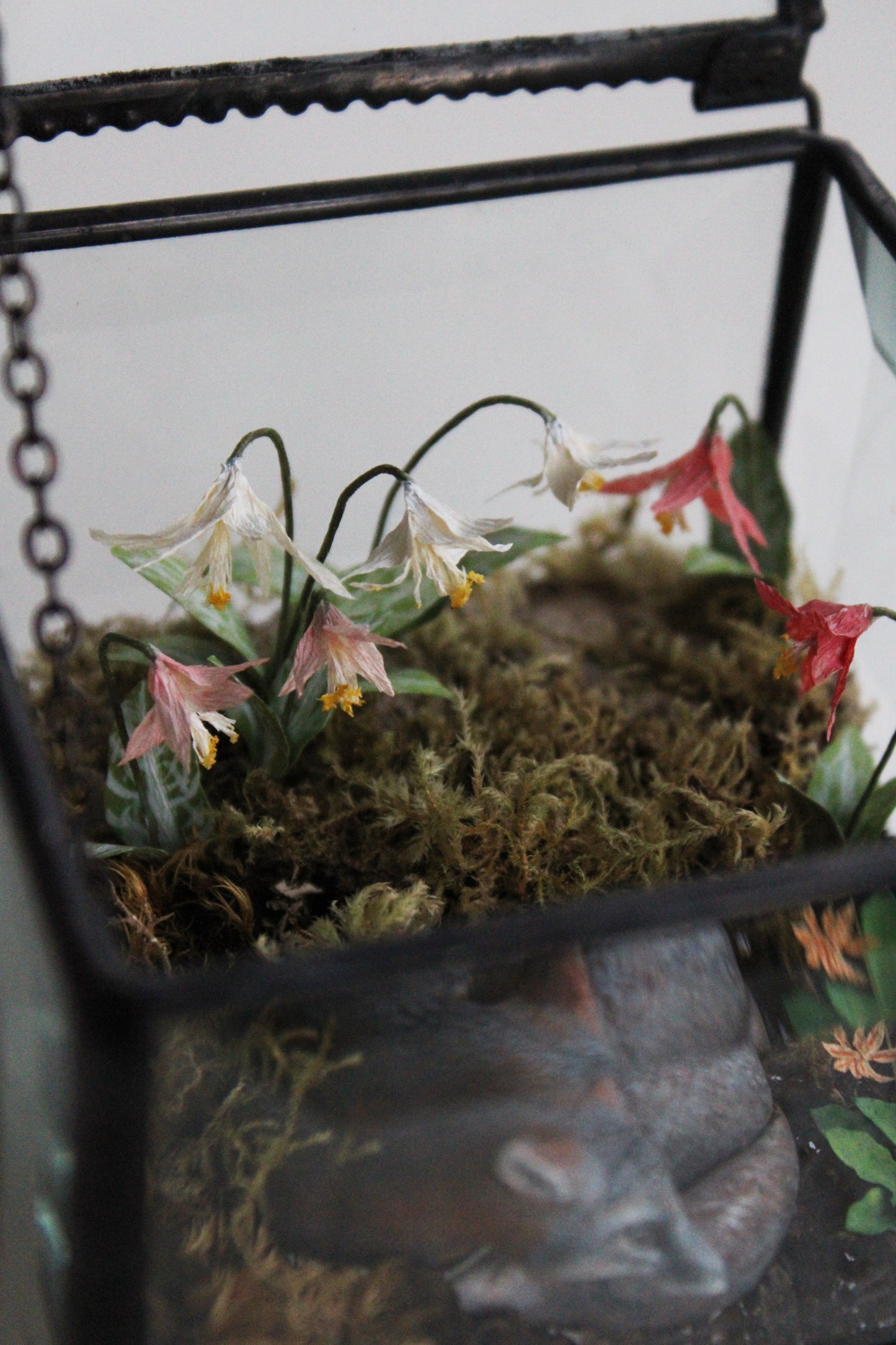 Slowing Down in the Meadowland | Glass Shadowbox Sculpture