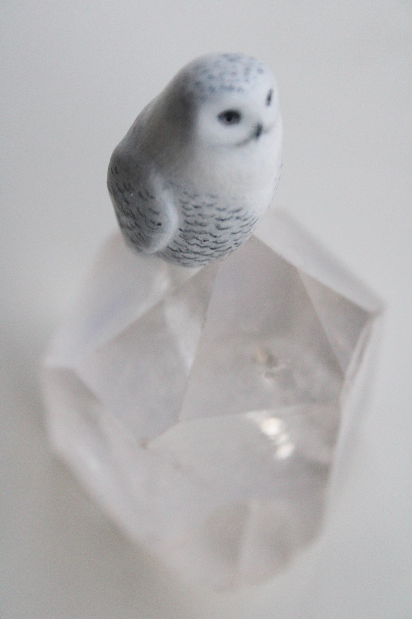 Snowy Owl | Crystal Sculpture