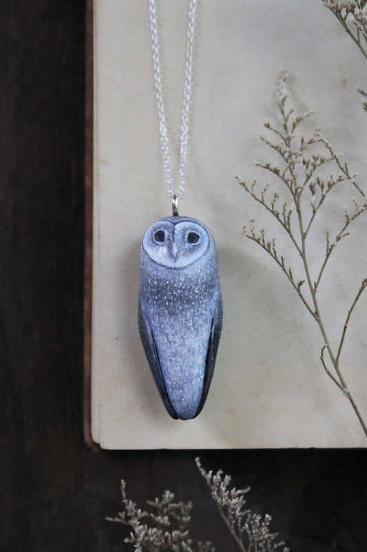 Sooty Owl Necklace
