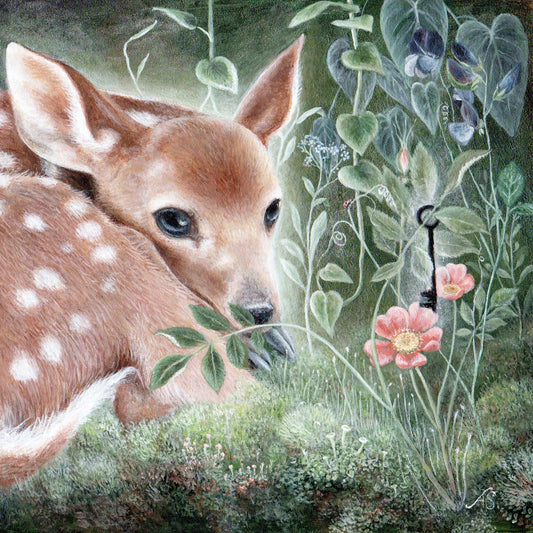 Spring's Key | 5 x 5 Inch Giclée Print
