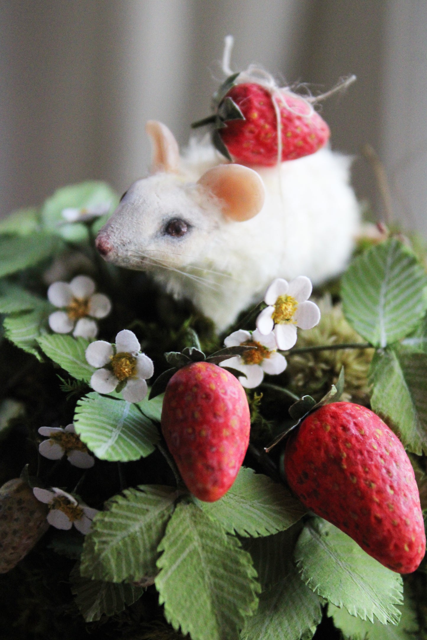 Summertime Forager | Glass Domed Sculpture