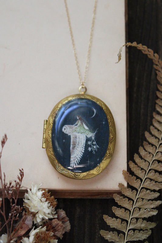 The Finding & Spreading of the Star Flowers | Locket Necklace