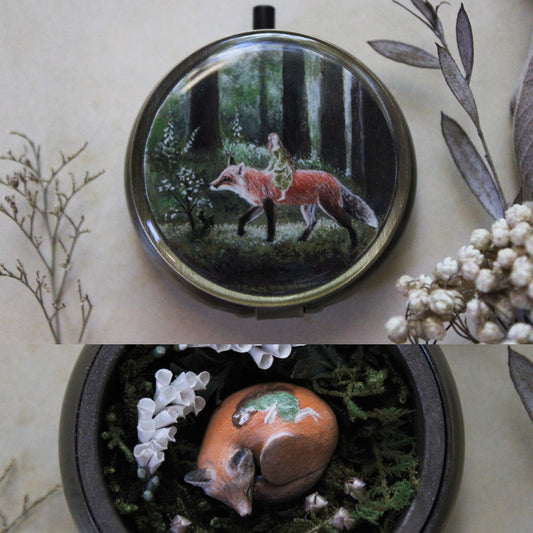 The Fox & The Green Faerie | Pocket Locket