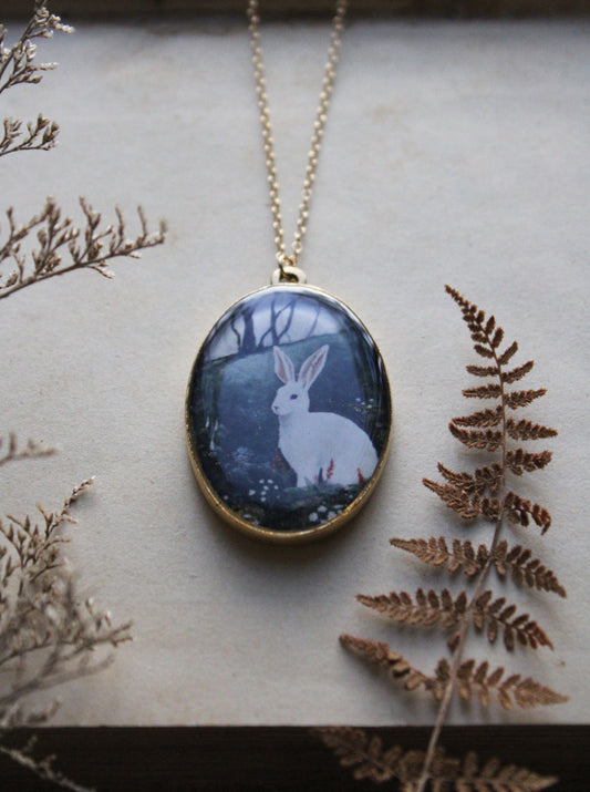The White Rabbit Necklace