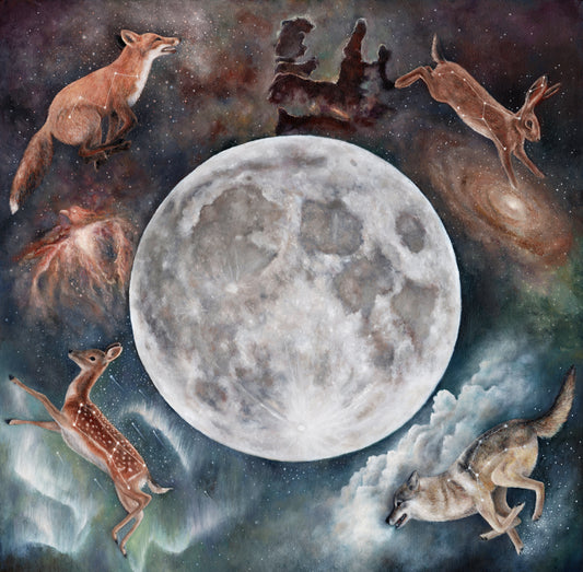 The Dance of Stars | 8 x 8 Inch Giclée Print