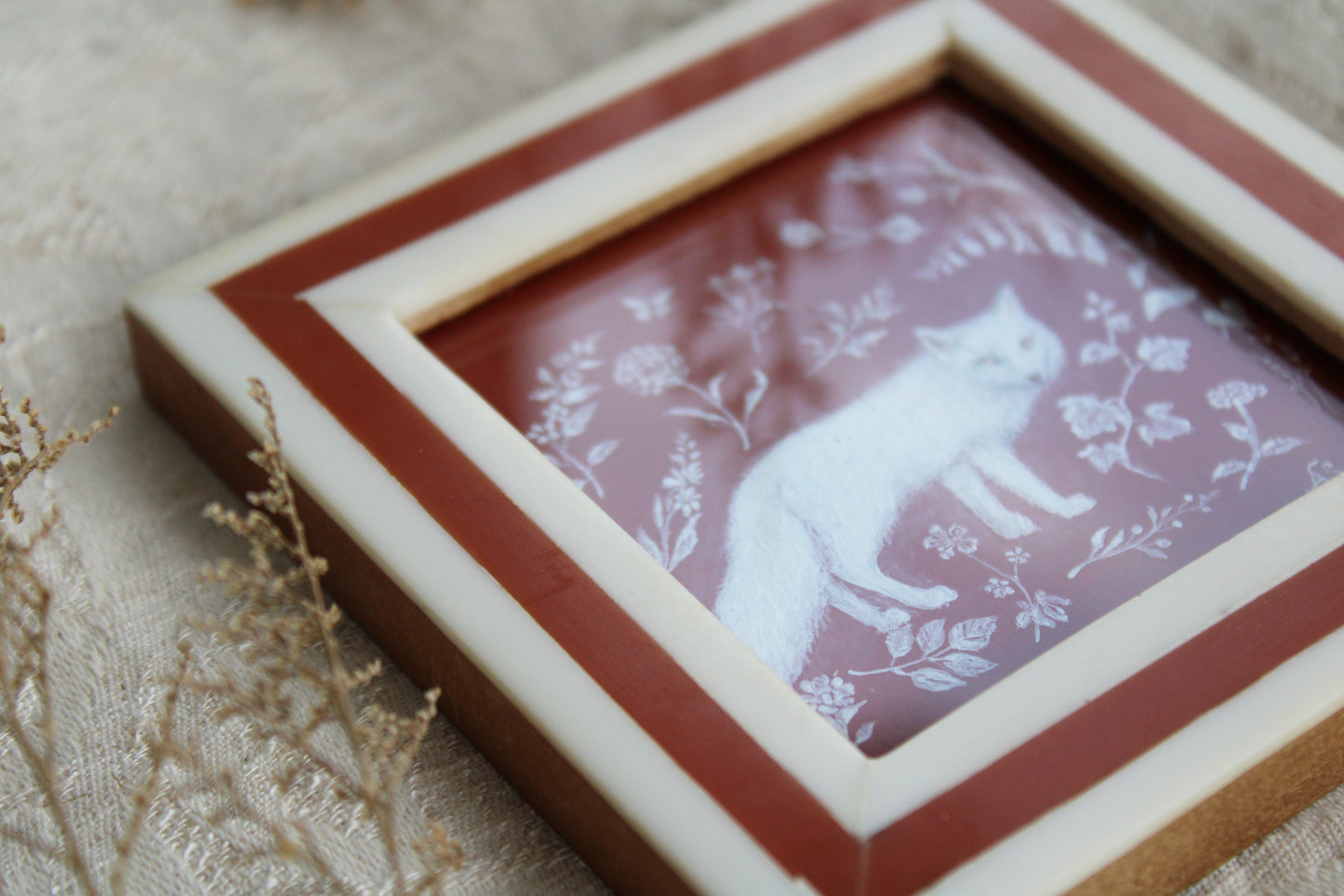 The Ghost of the Summer Woods | Framed Original Painting