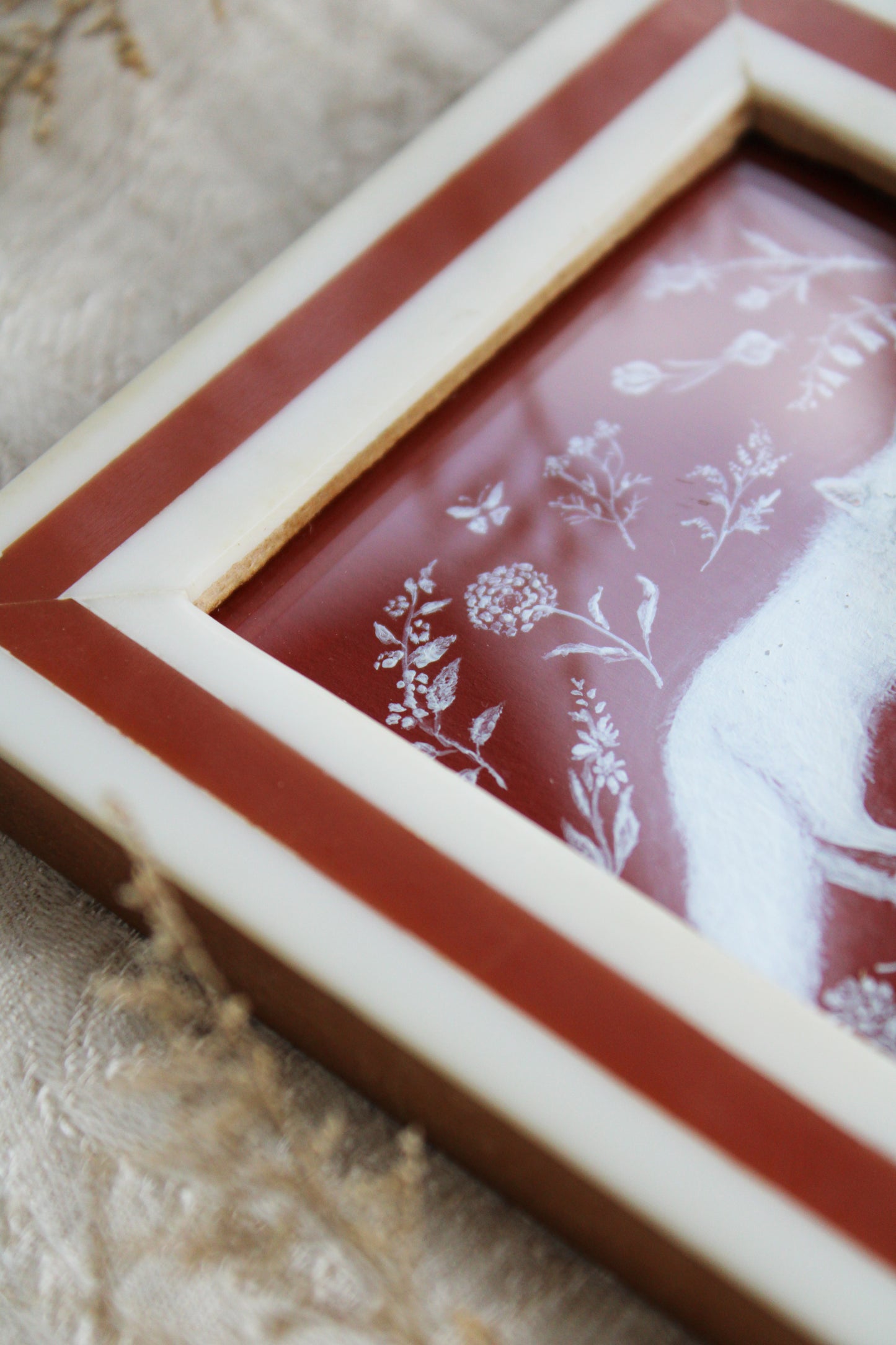 The Ghost of the Summer Woods | Framed Original Painting