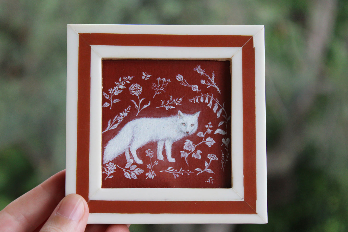 The Ghost of the Summer Woods | Framed Original Painting
