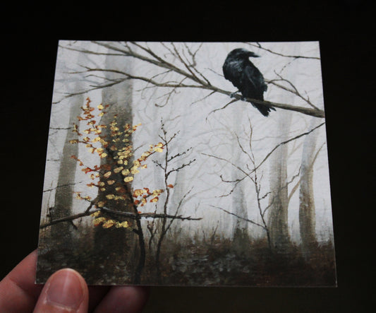 The Golden Tree | 4 x 4 Inch Giclée Print