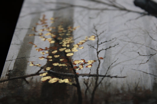 The Golden Tree | 4 x 4 Inch Giclée Print