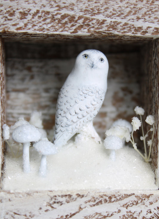 The Stillness of Winter Before Spring V | Wooden Shadowbox