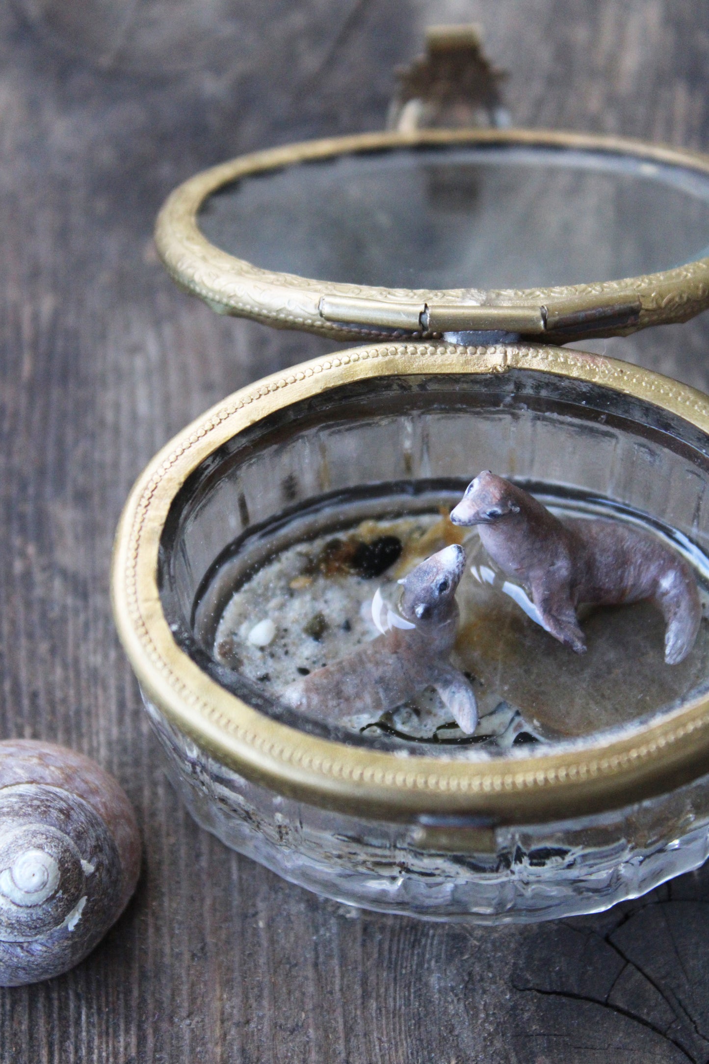 The Warmth & Adventures of Summer | Glass Shadowbox Sculpture