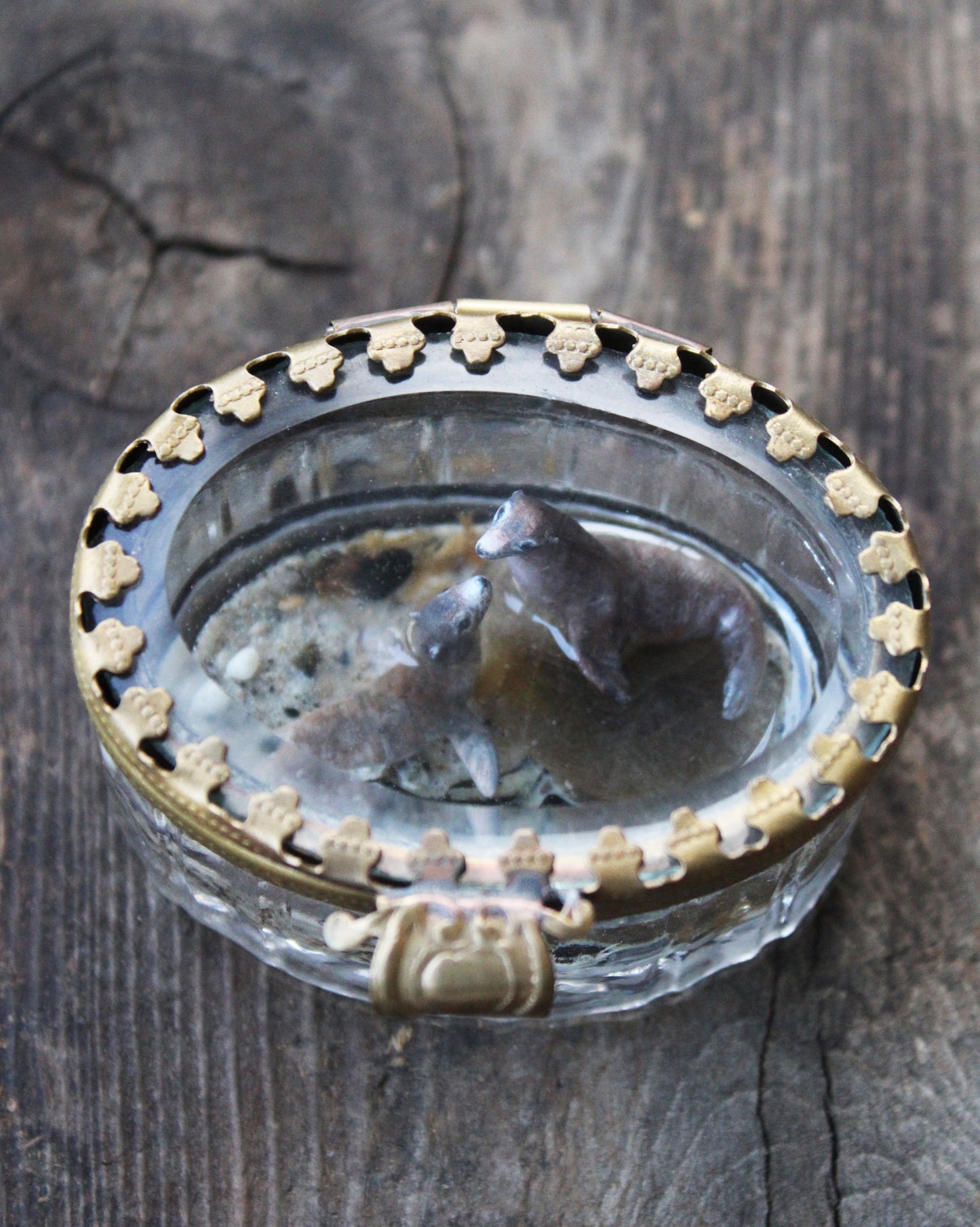 The Warmth & Adventures of Summer | Glass Shadowbox Sculpture