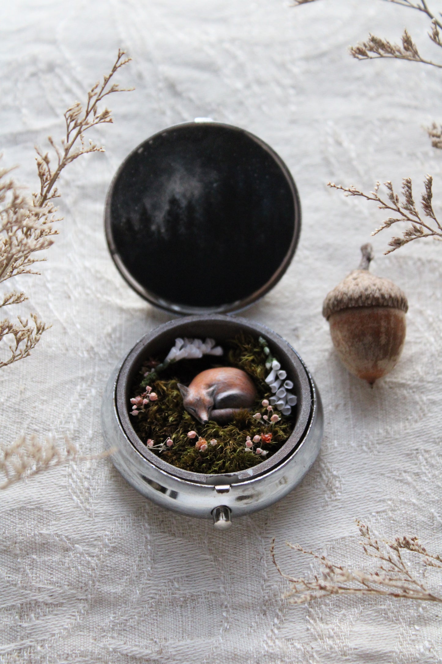The White Foxglove | Pocket Locket {restocking}