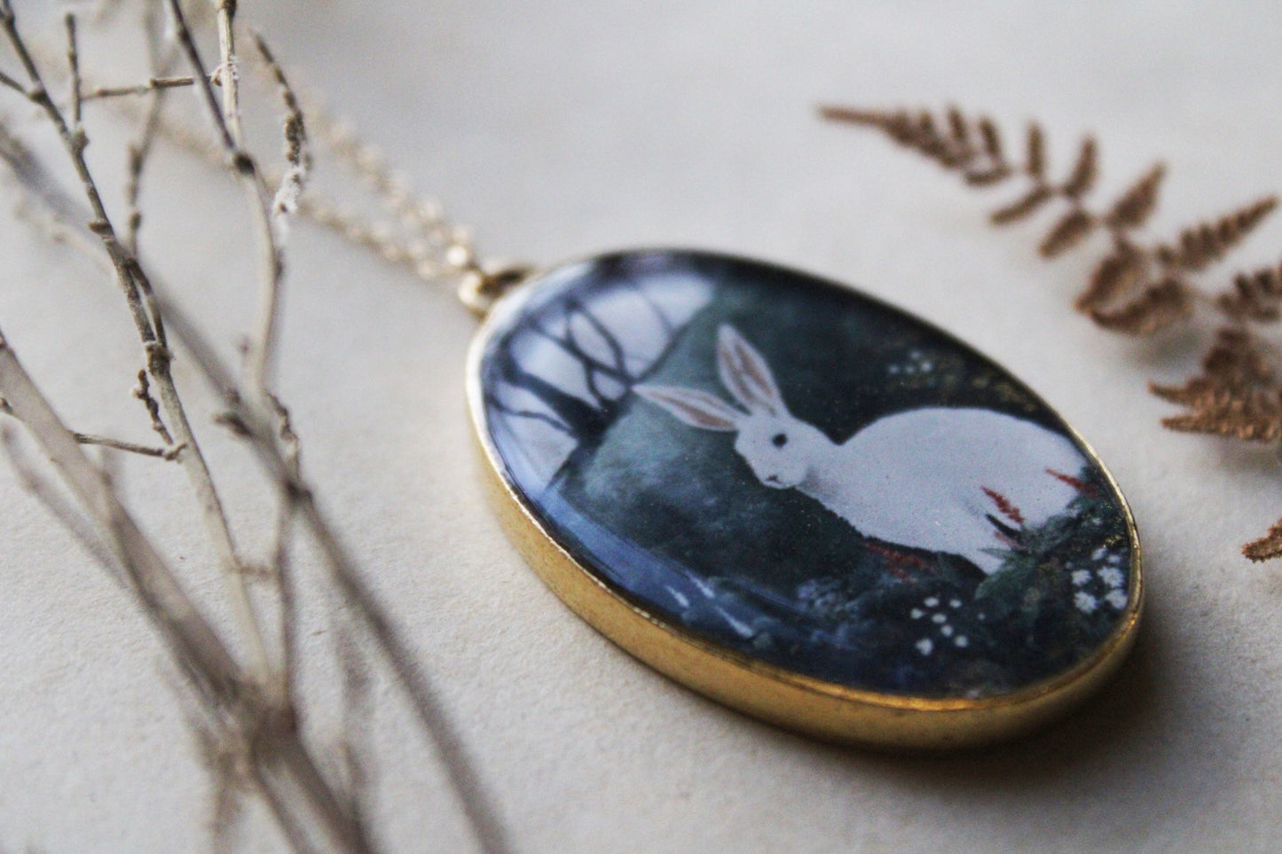 The White Rabbit Necklace