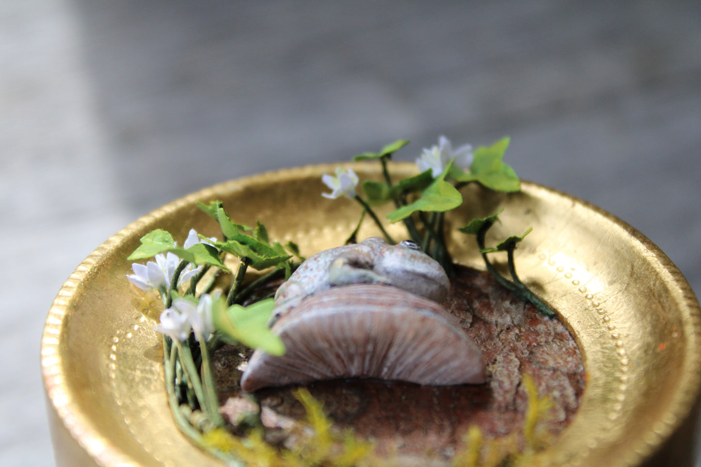 Toad Ponderings | Plaque Sculpture