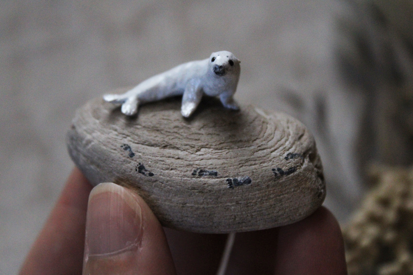 The White Selkie | Stone Figurine