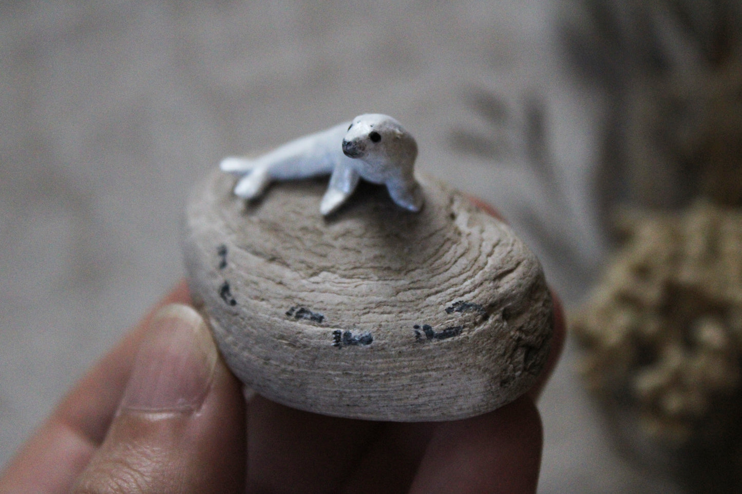 The White Selkie | Stone Figurine