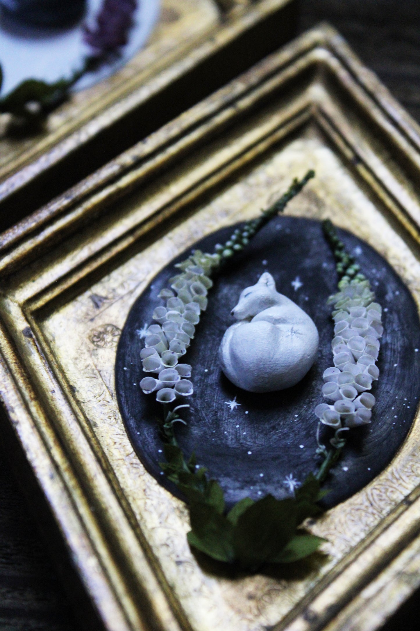 The Foxglove Gateway | Plaque Sculpture