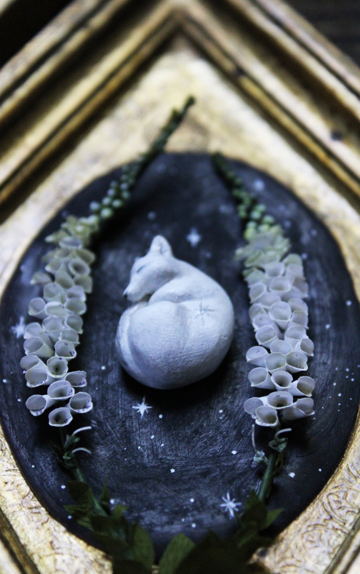 The Foxglove Gateway | Plaque Sculpture
