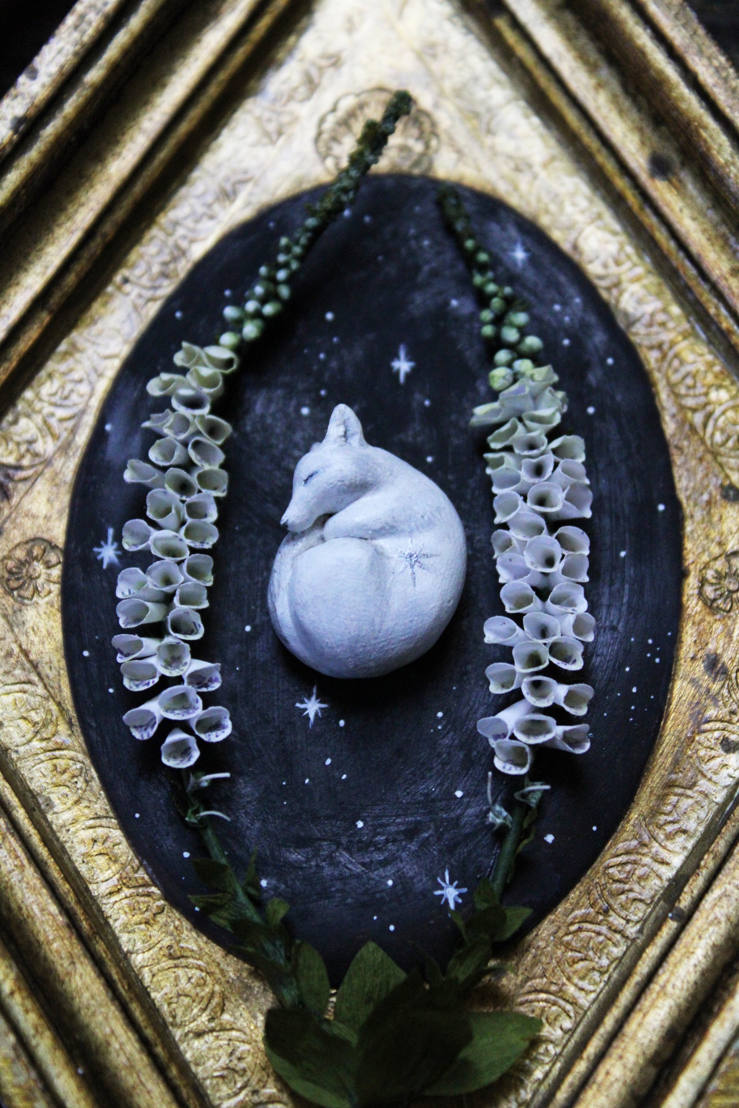 The Foxglove Gateway | Plaque Sculpture